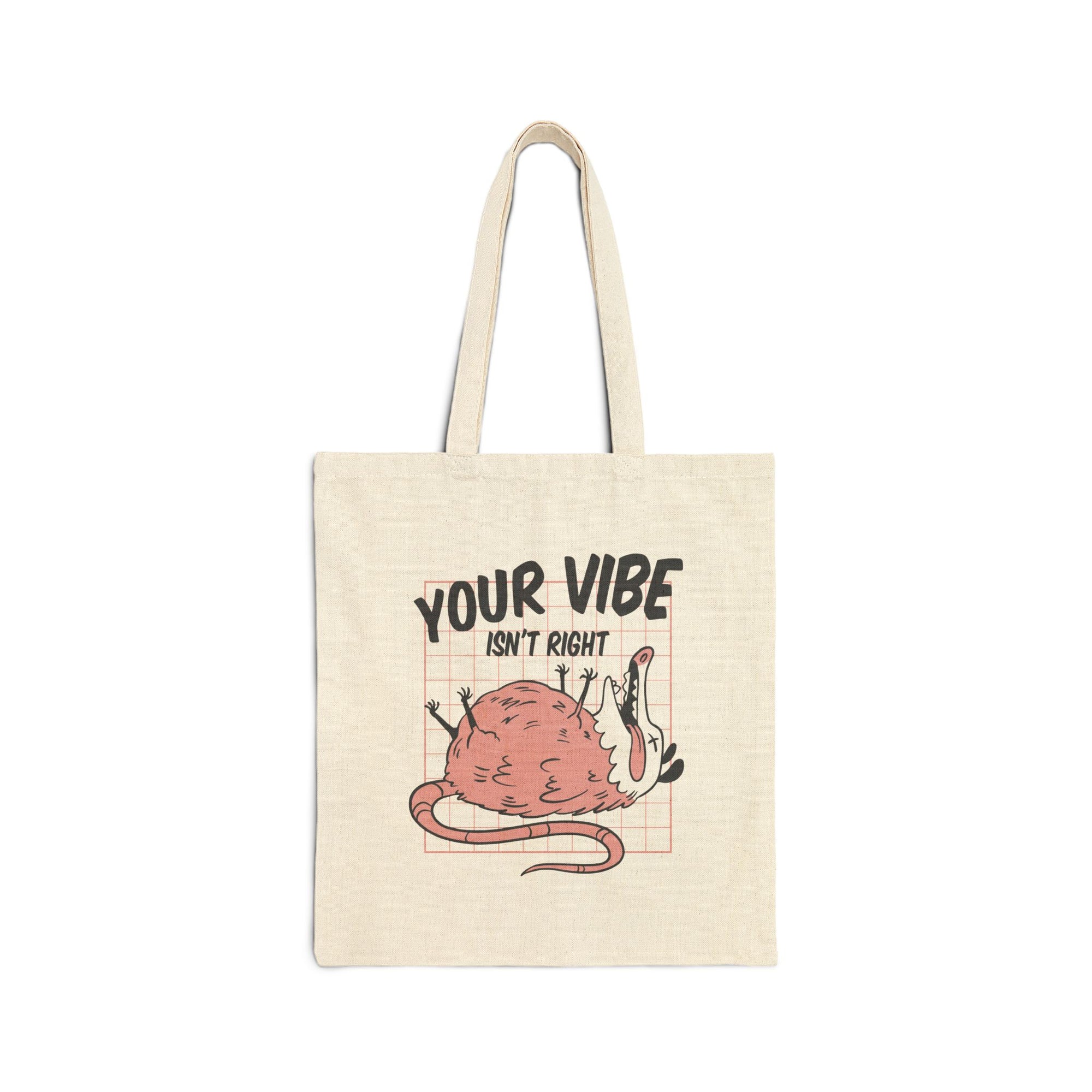 Vibe Checker Canvas Tote Bag