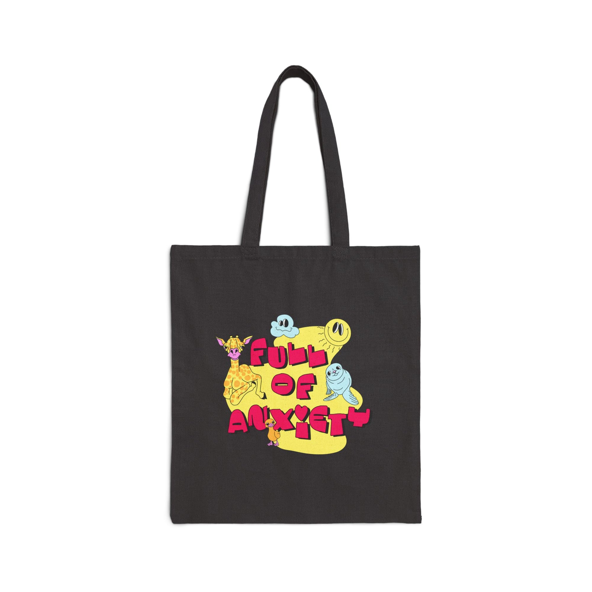 Full of Anxiety Cotton Tote Bag