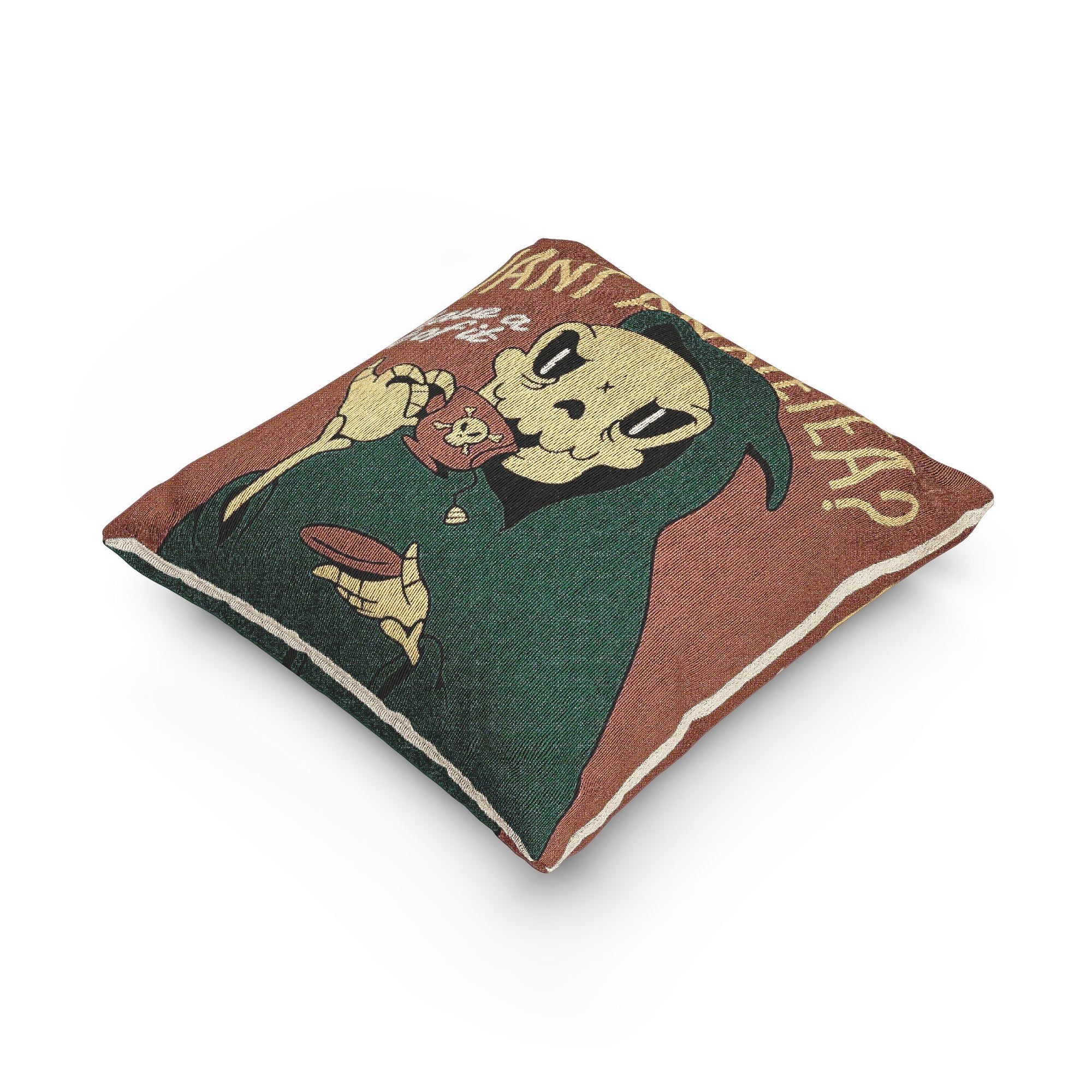 Want Anxietea? Woven Throw Pillow