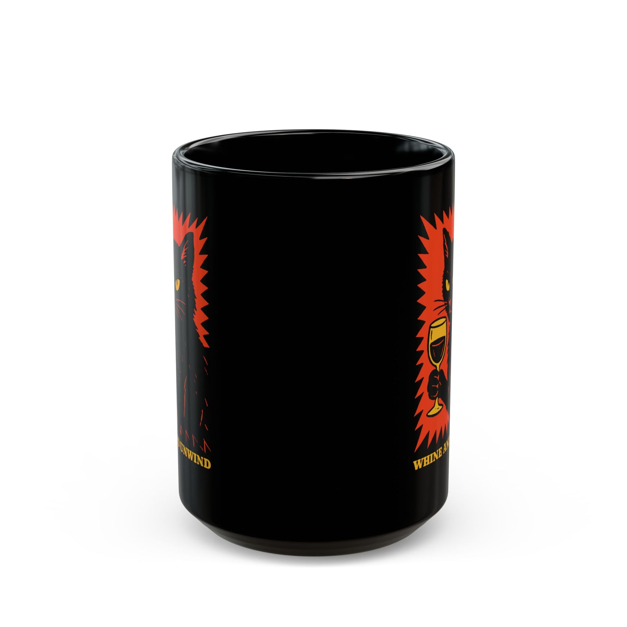 Whine and Unwind Cat Mug