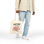 Vibe Checker Canvas Tote Bag