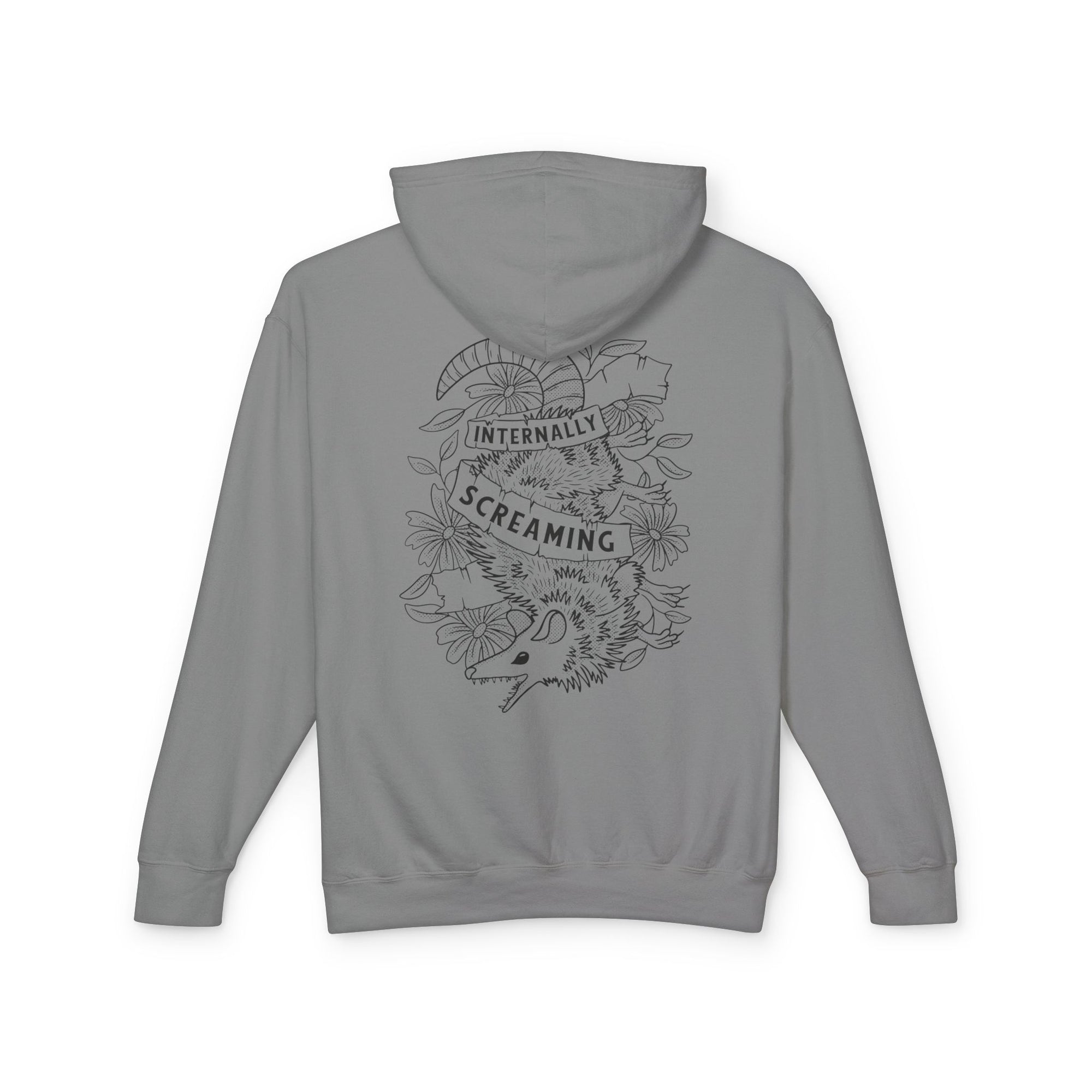 Internally Screaming Skeleton Hoodie