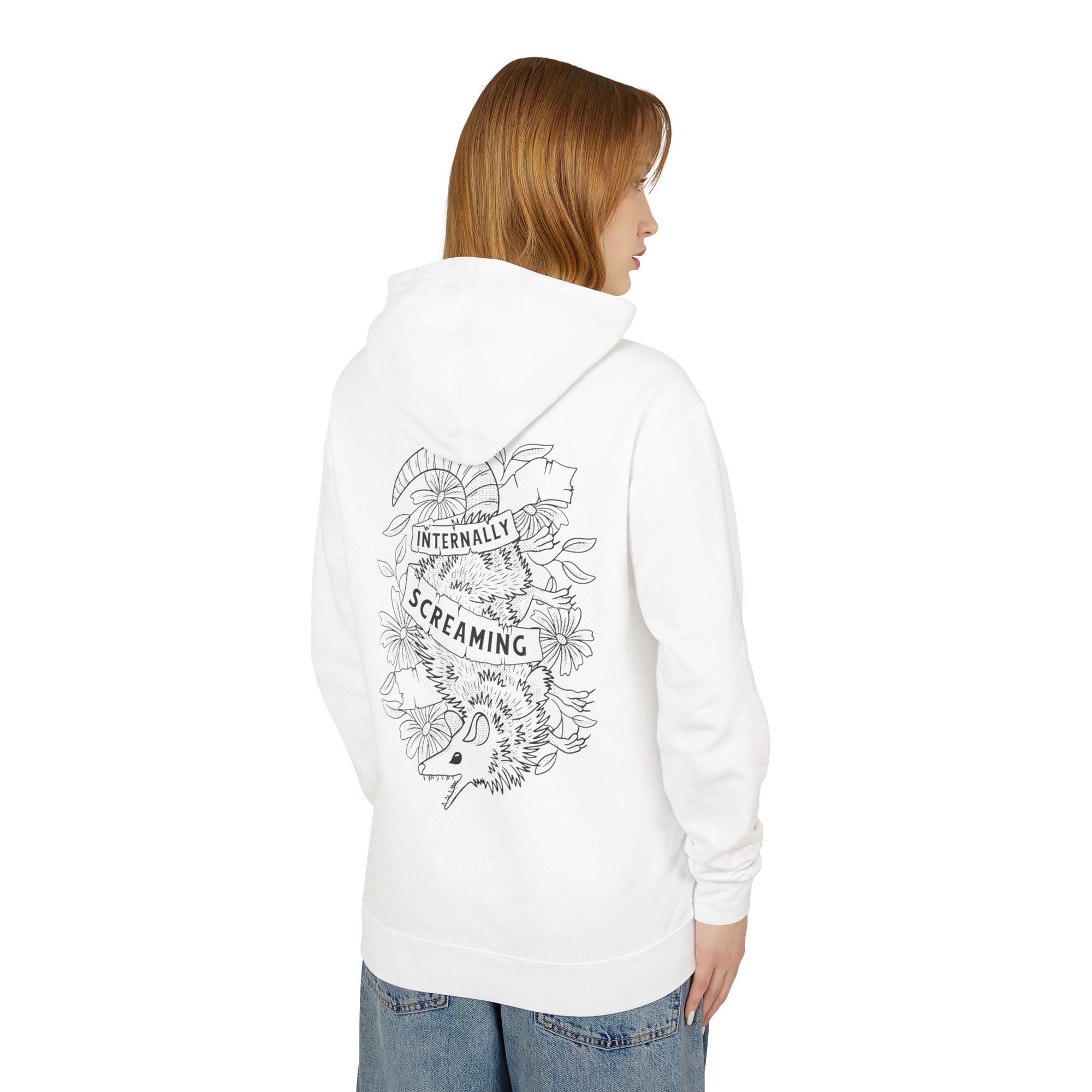 Internally Screaming Skeleton Hoodie