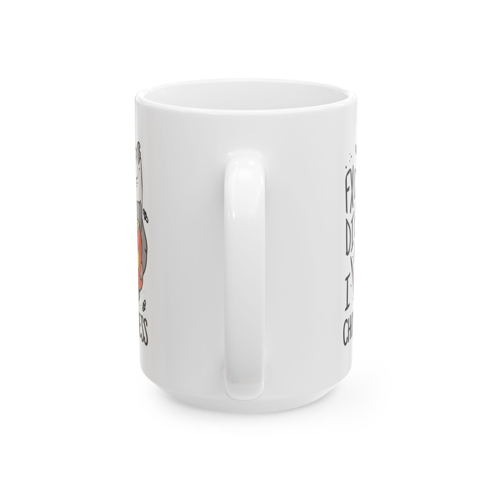 Snackin’ Possum Mug – “Fxck Diet, I Choose Happiness”