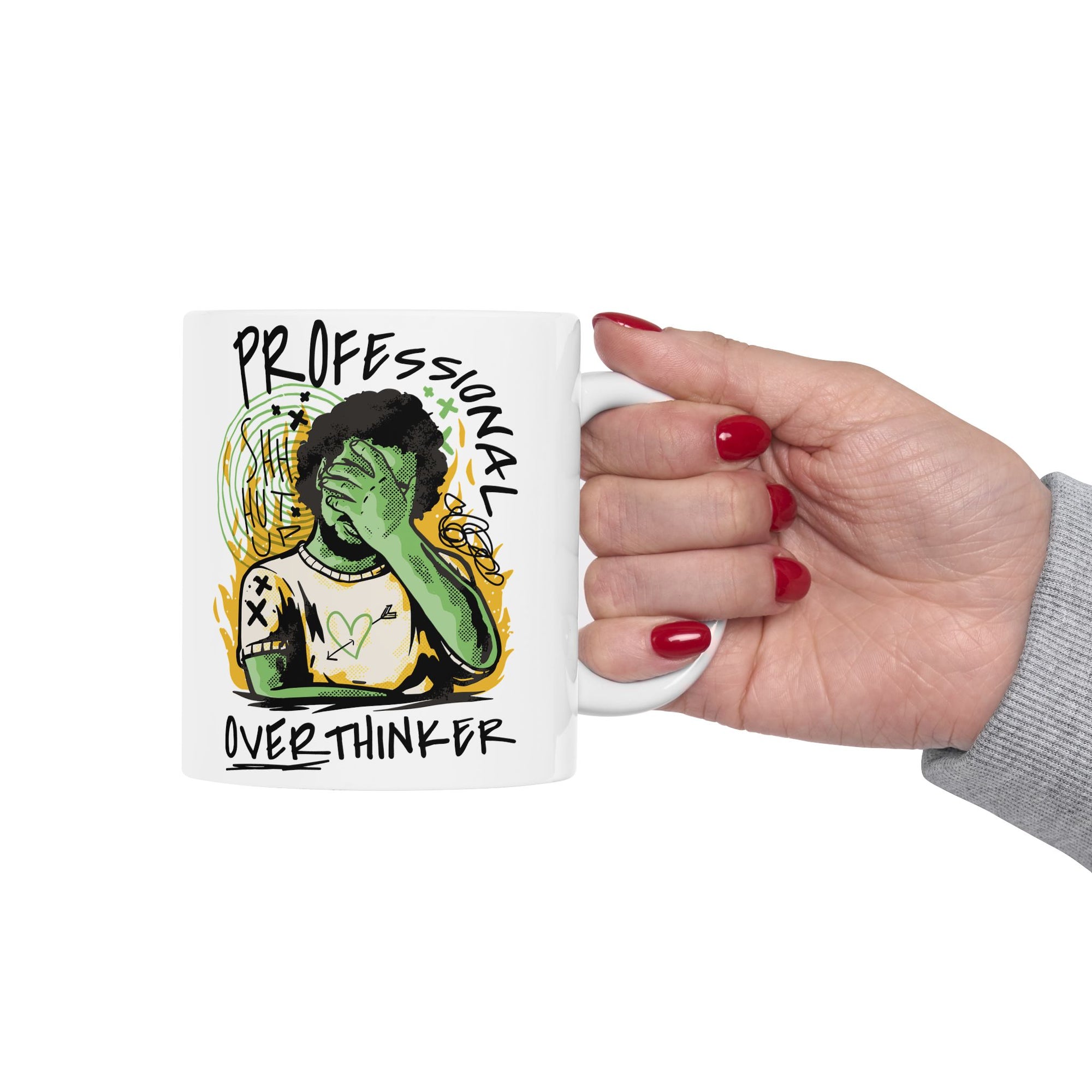 Professional Overthinker Ceramic Mug