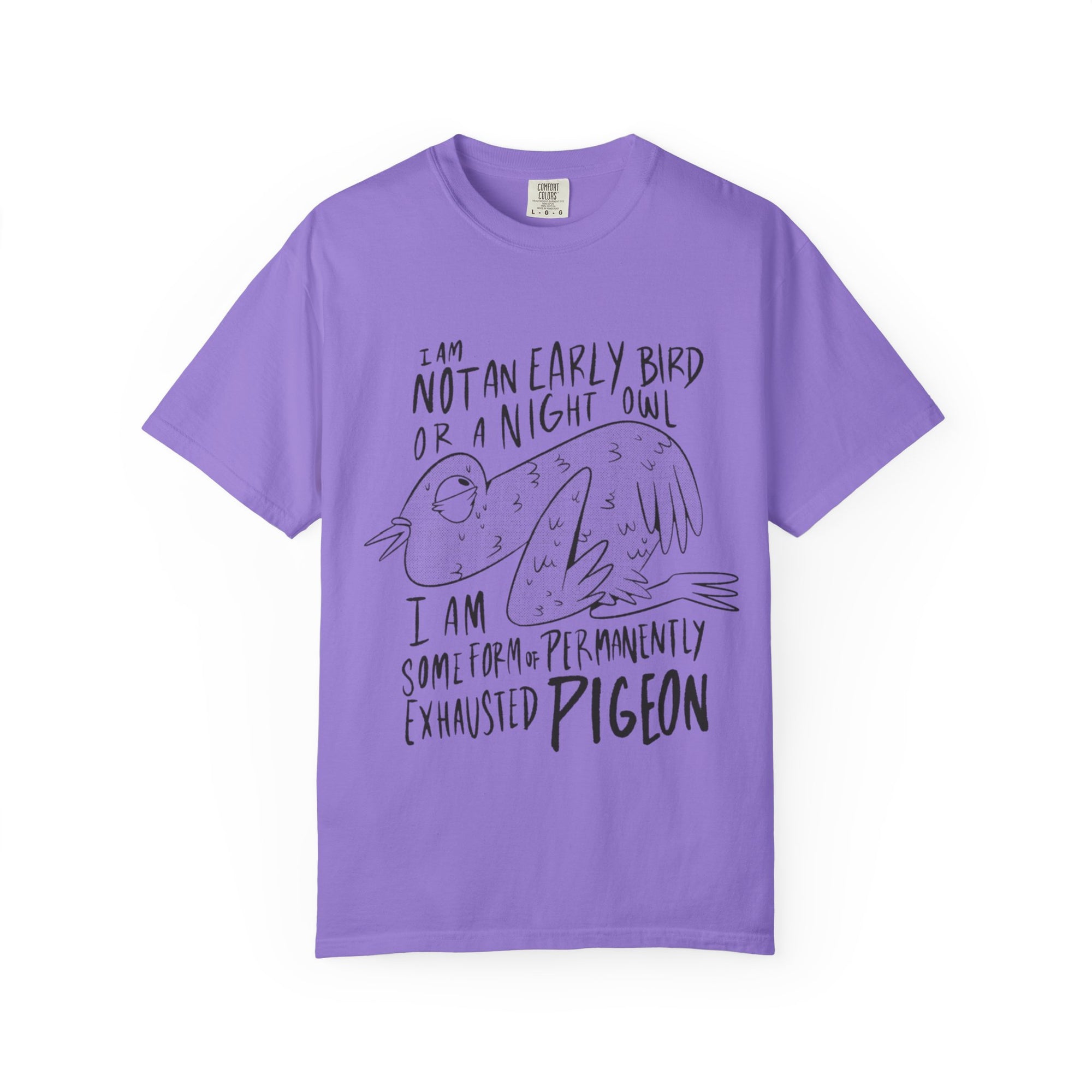 Permanently Exhausted Pigeon T-shirt