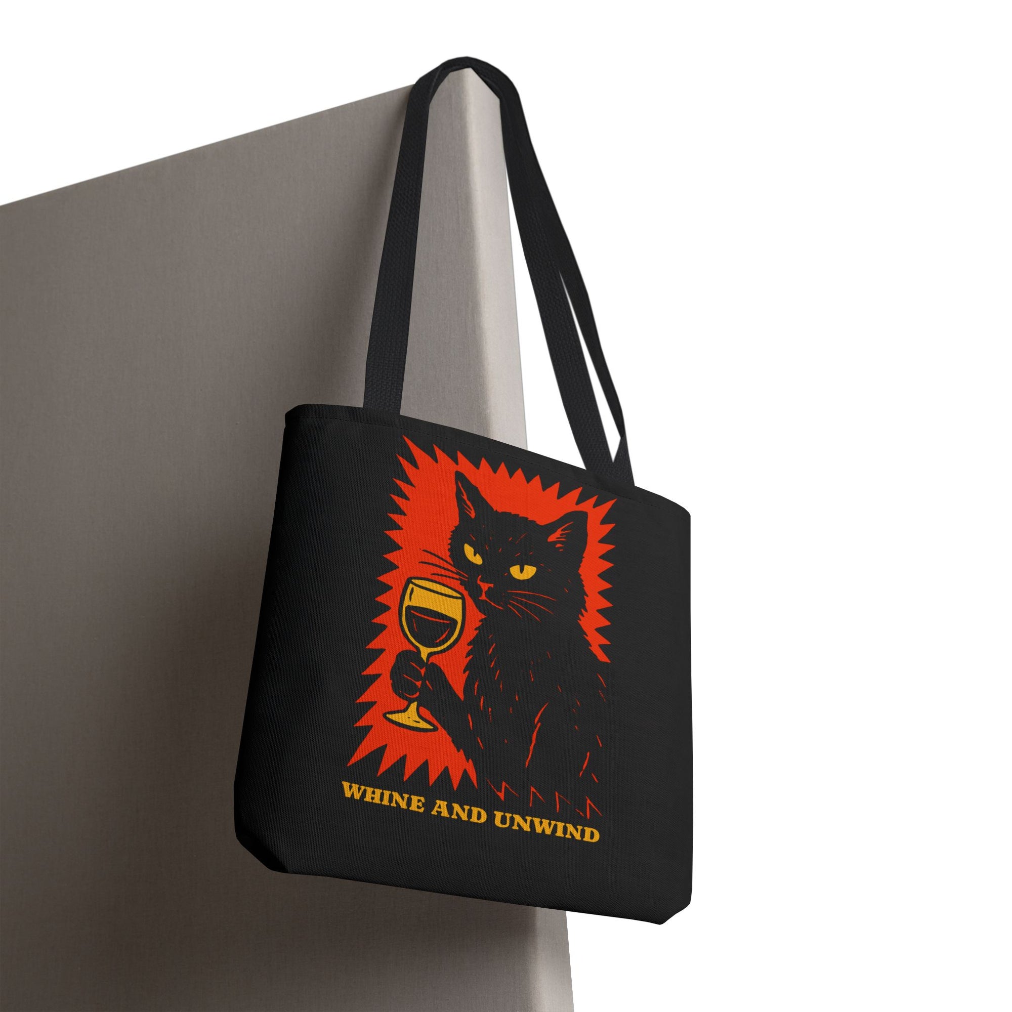 Whine and Unwind Cat Tote Bag