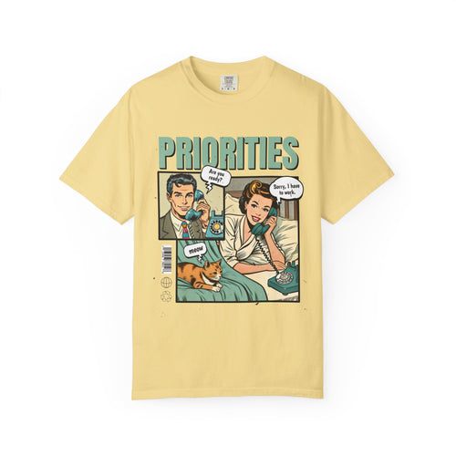 "Priorities" Vintage Graphic Tee