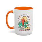 Never Give Up Gift Mug