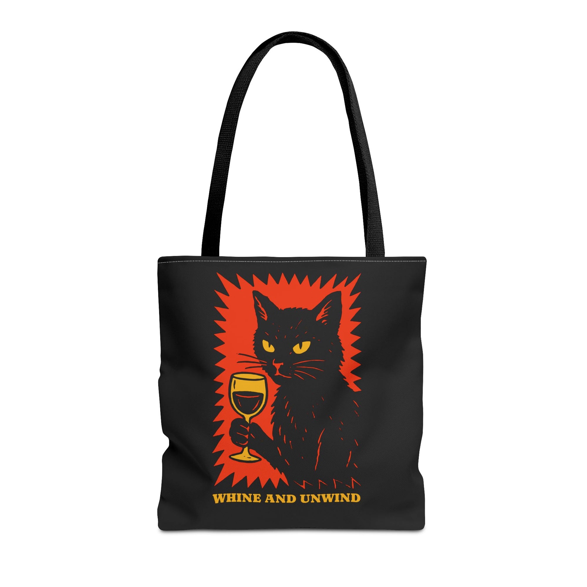 Whine and Unwind Cat Tote Bag