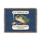 Optimist Frog Woven Blanket