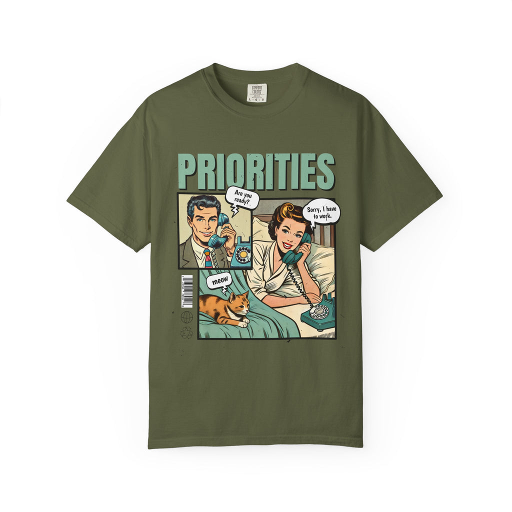 "Priorities" Vintage Graphic Tee