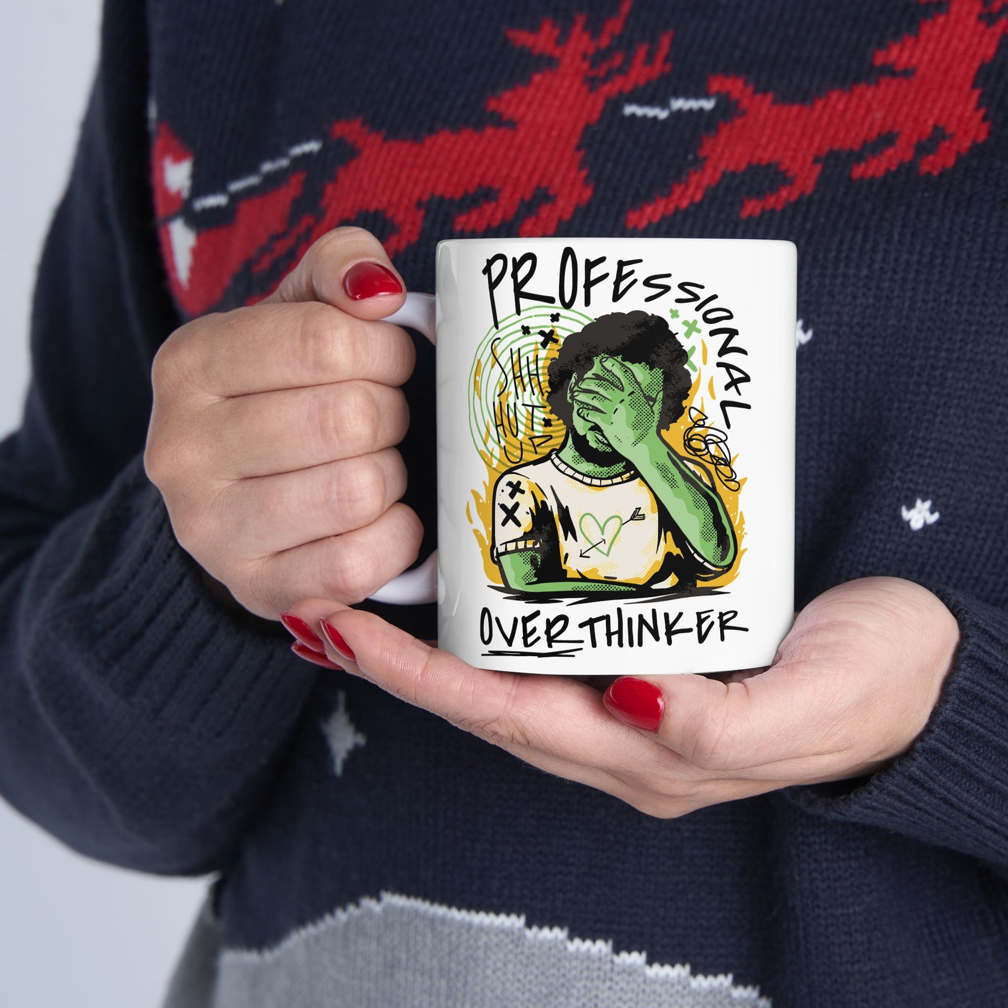 Professional Overthinker Ceramic Mug