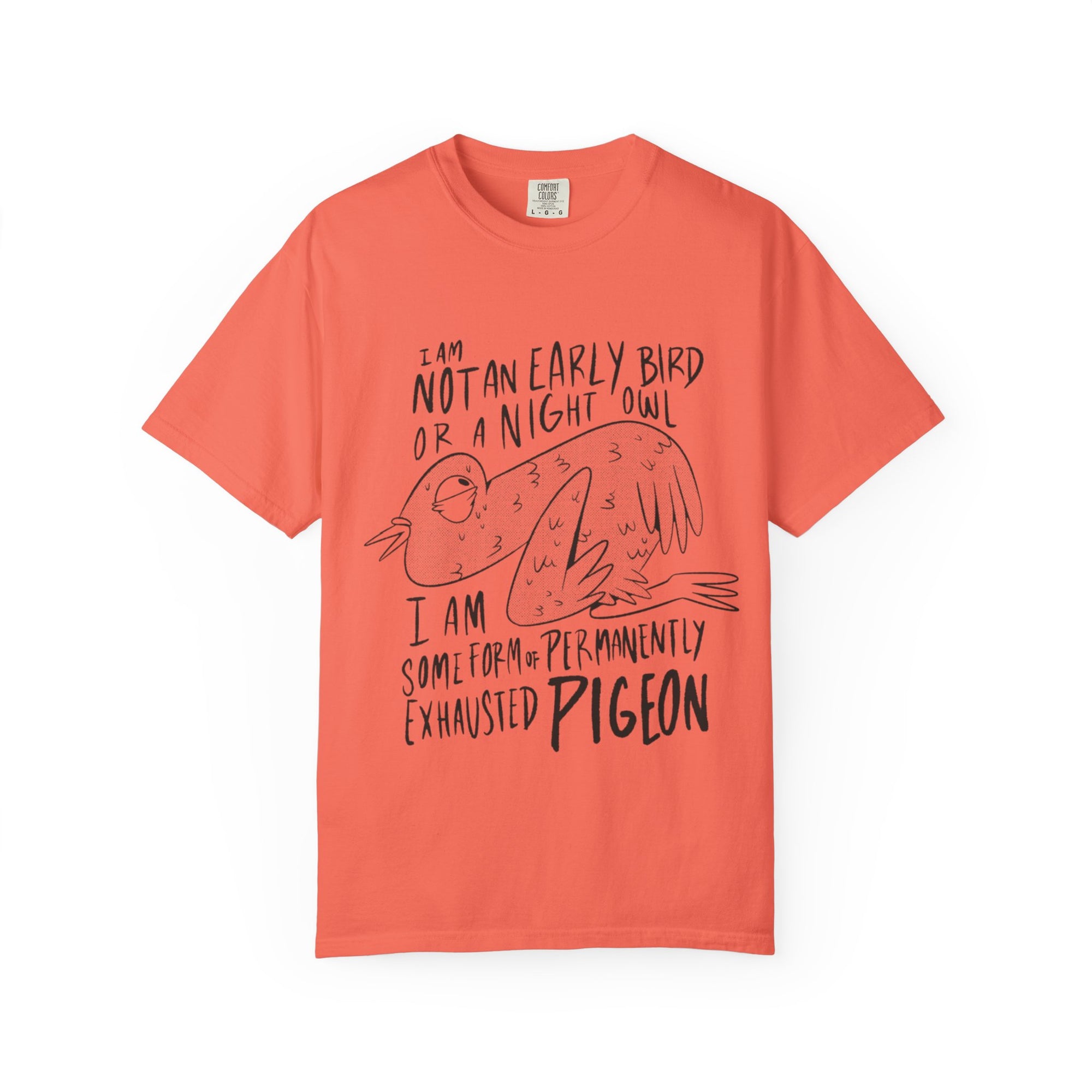 Permanently Exhausted Pigeon T-shirt
