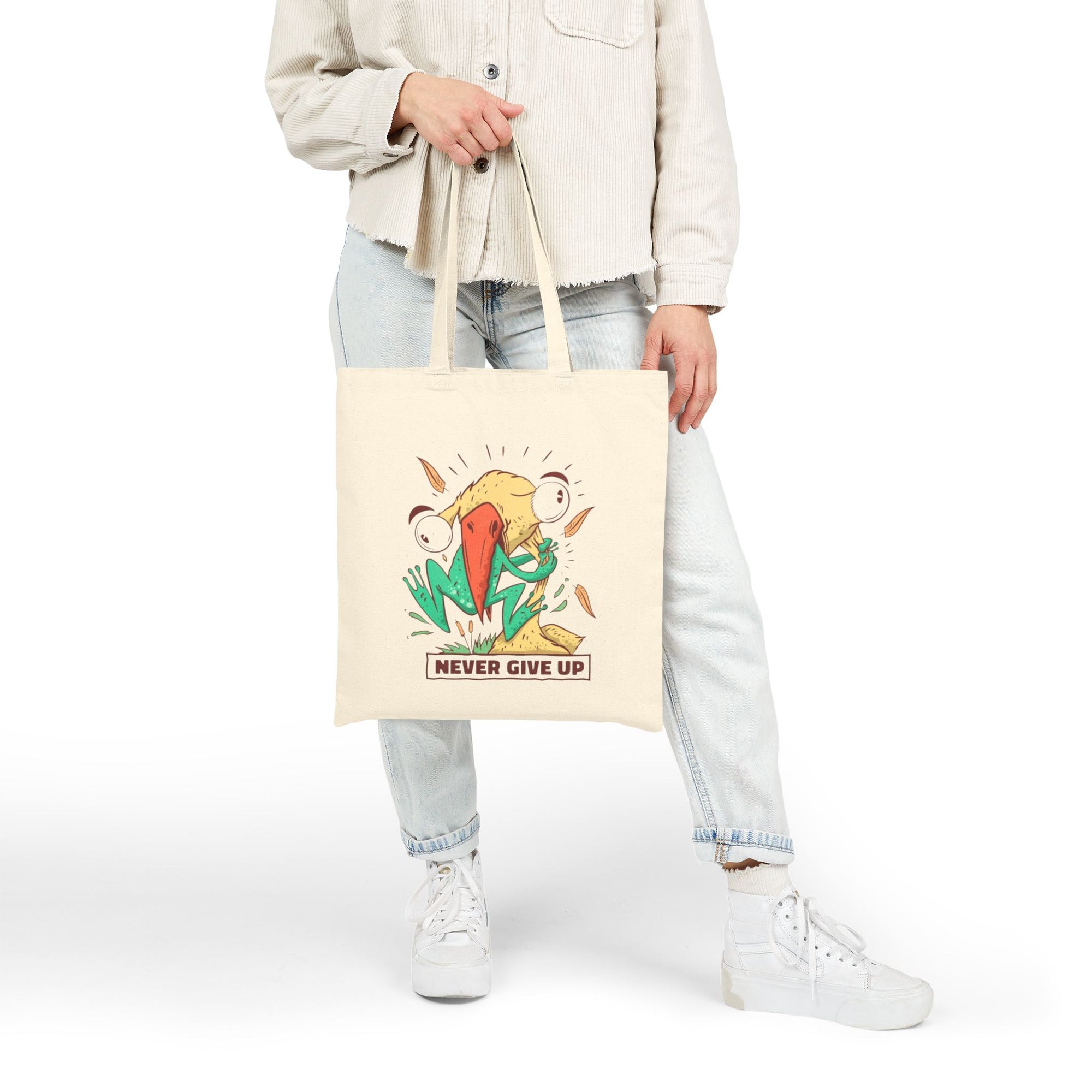Weirdly Persistent Frog Tote