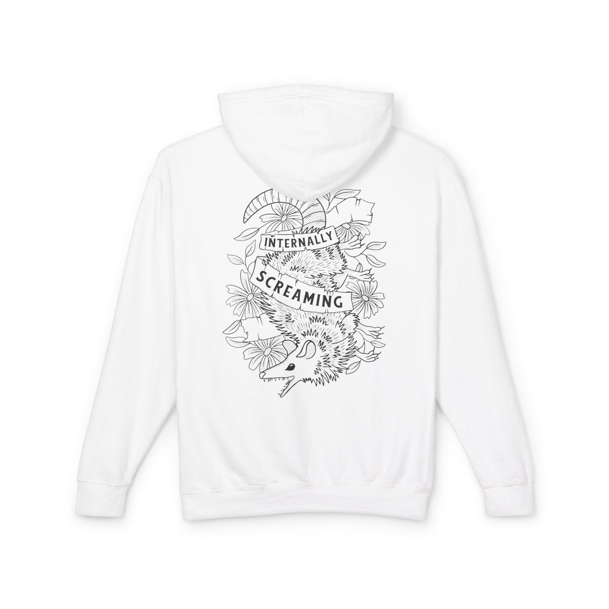 Internally Screaming Skeleton Hoodie