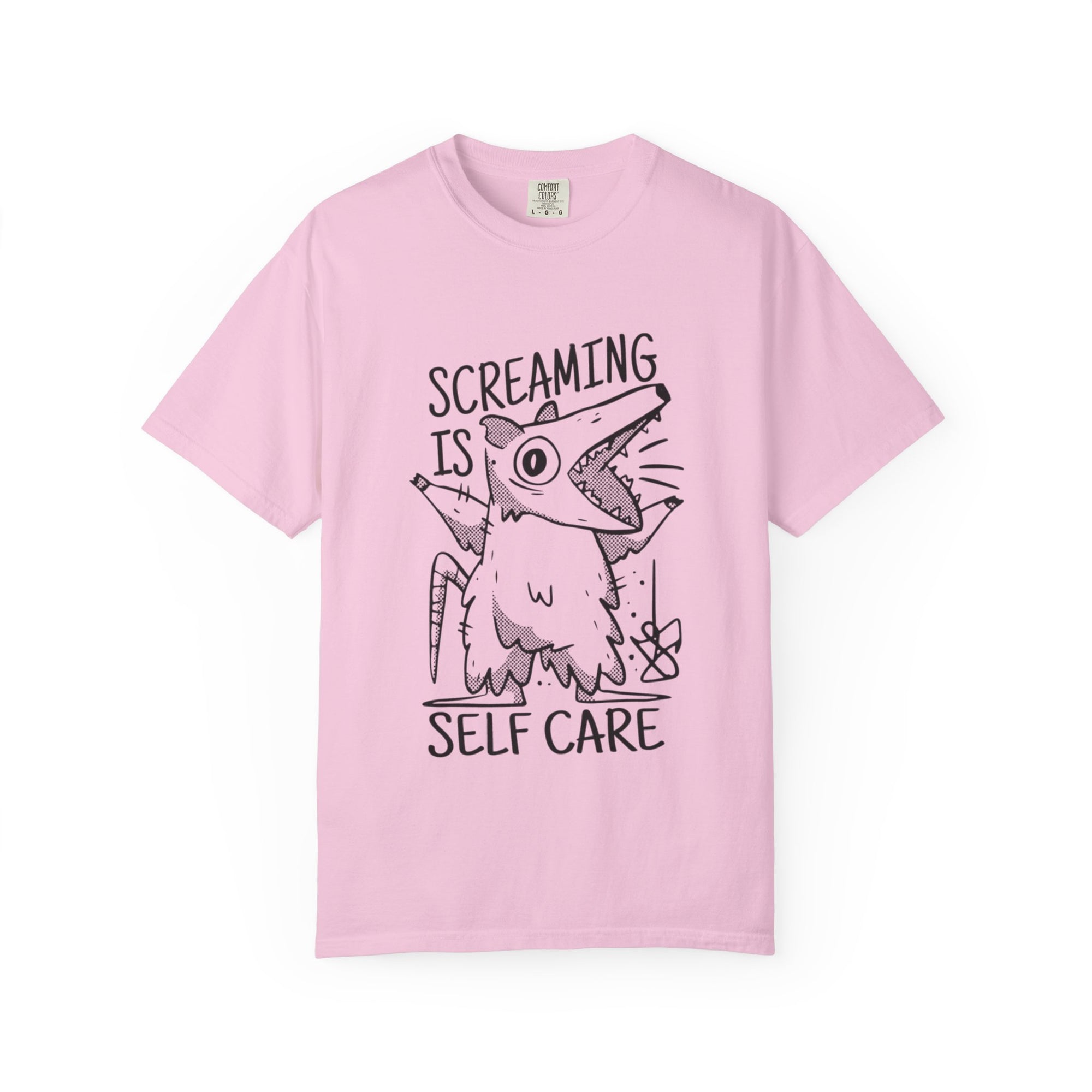 Screaming Is Self Care T-shirt