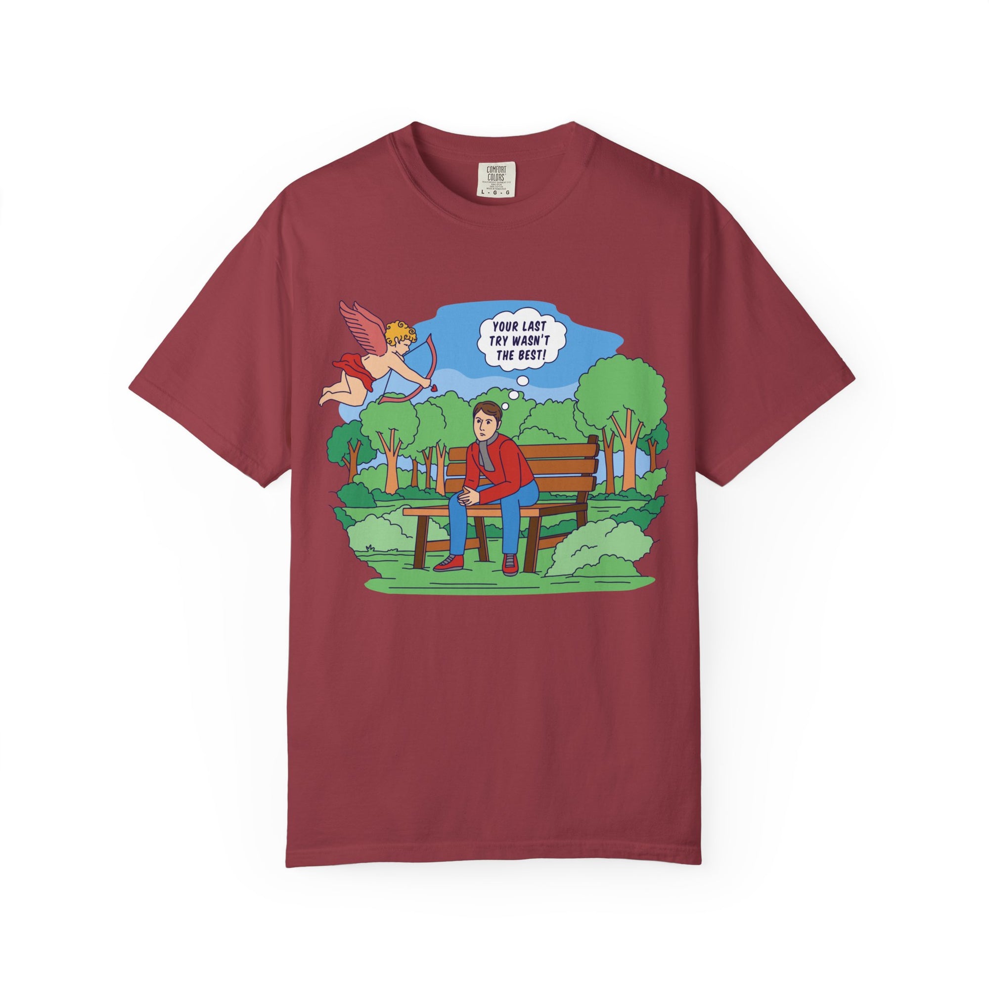 Cupid's "Last Try Wasn’t The Best" T-shirt