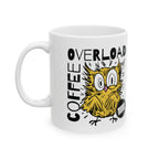 Coffee Overload Owl Mug – Caffeinated Chaos in a Cup