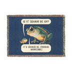 Optimist Frog Woven Blanket