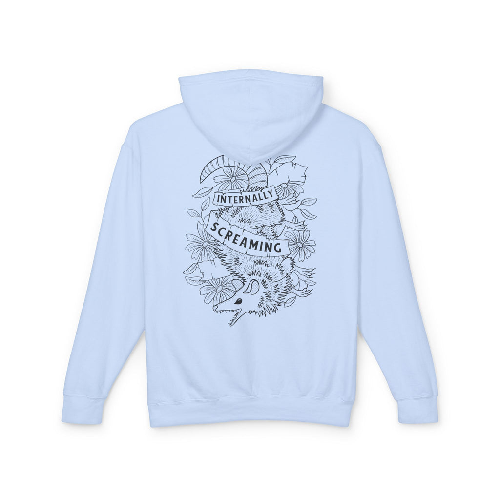 Internally Screaming Skeleton Hoodie