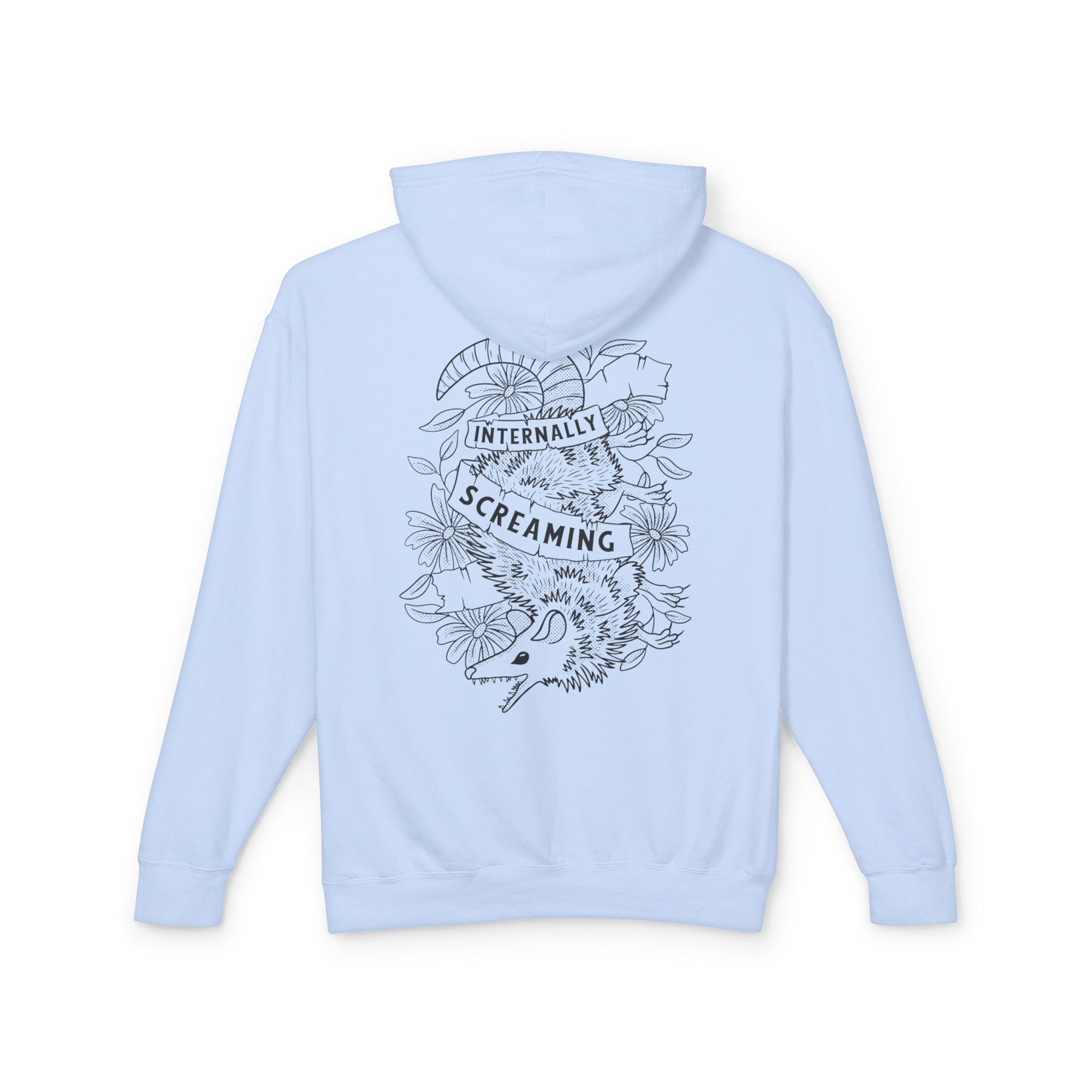 Internally Screaming Skeleton Hoodie