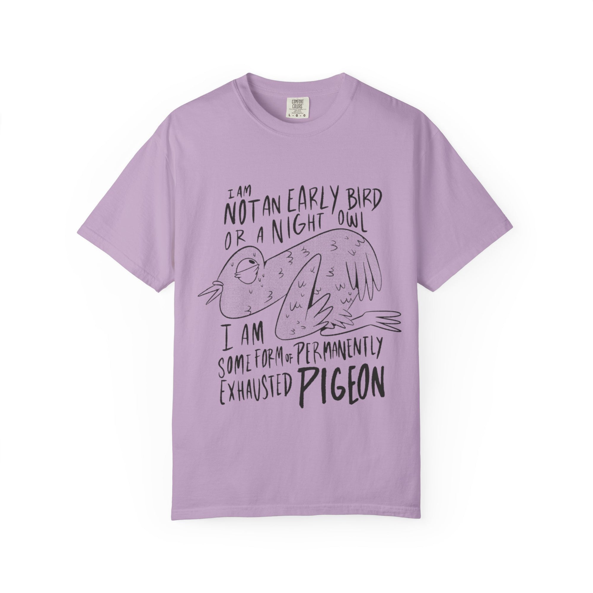 Permanently Exhausted Pigeon T-shirt