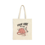 Vibe Checker Canvas Tote Bag