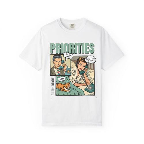 "Priorities" Vintage Graphic Tee