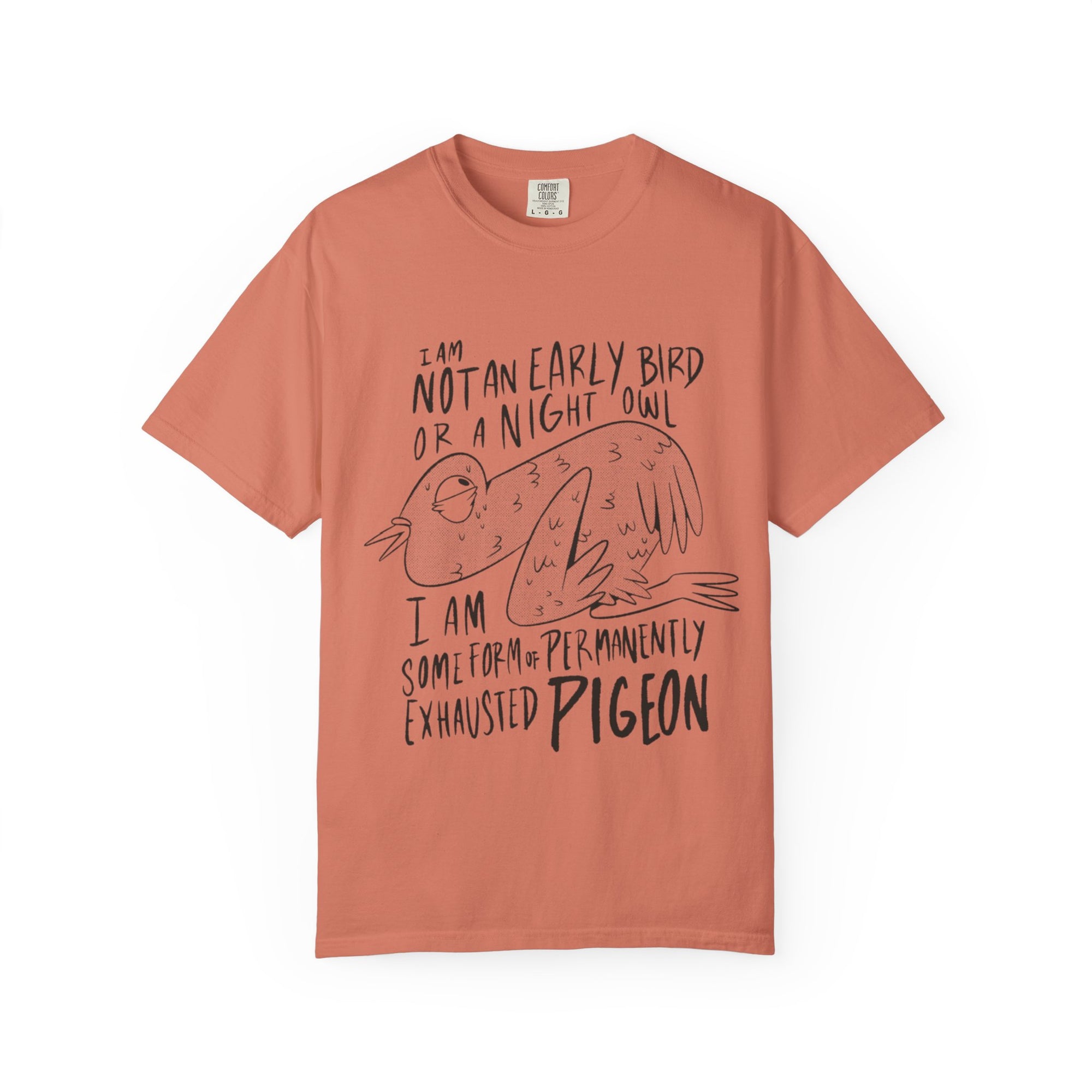 Permanently Exhausted Pigeon T-shirt