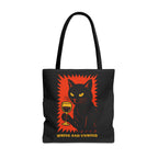 Whine and Unwind Cat Tote Bag