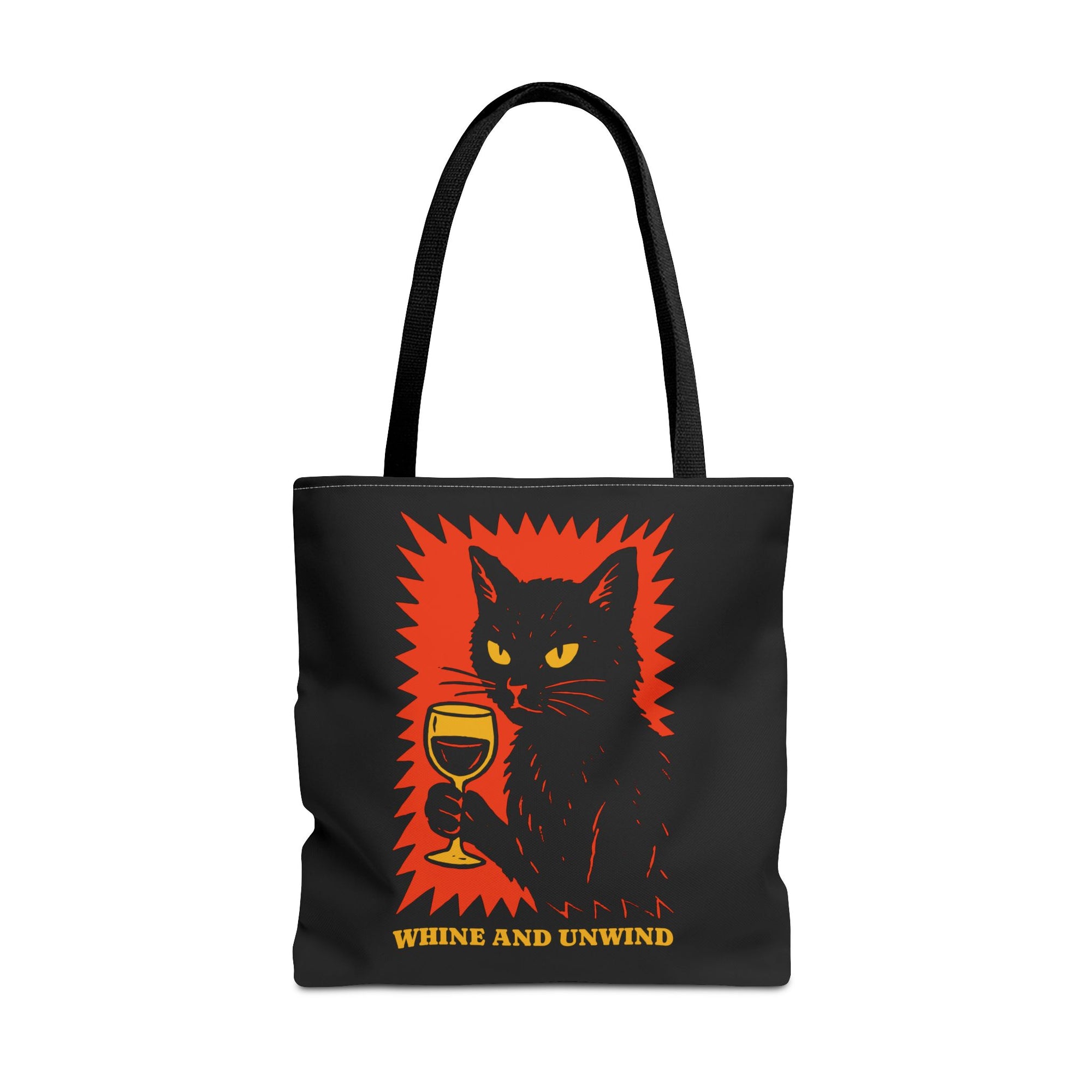 Whine and Unwind Cat Tote Bag