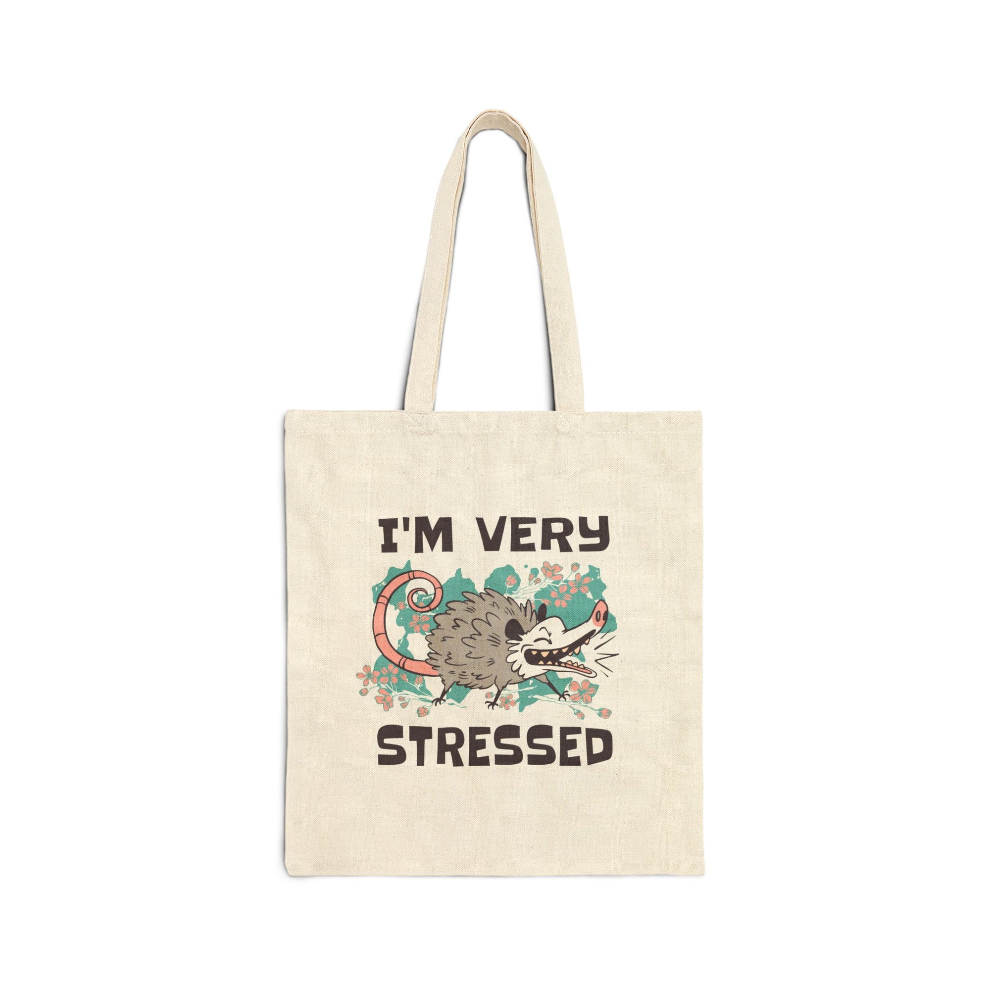 I'm Very Stressed – Anxious Possum Tote Bag