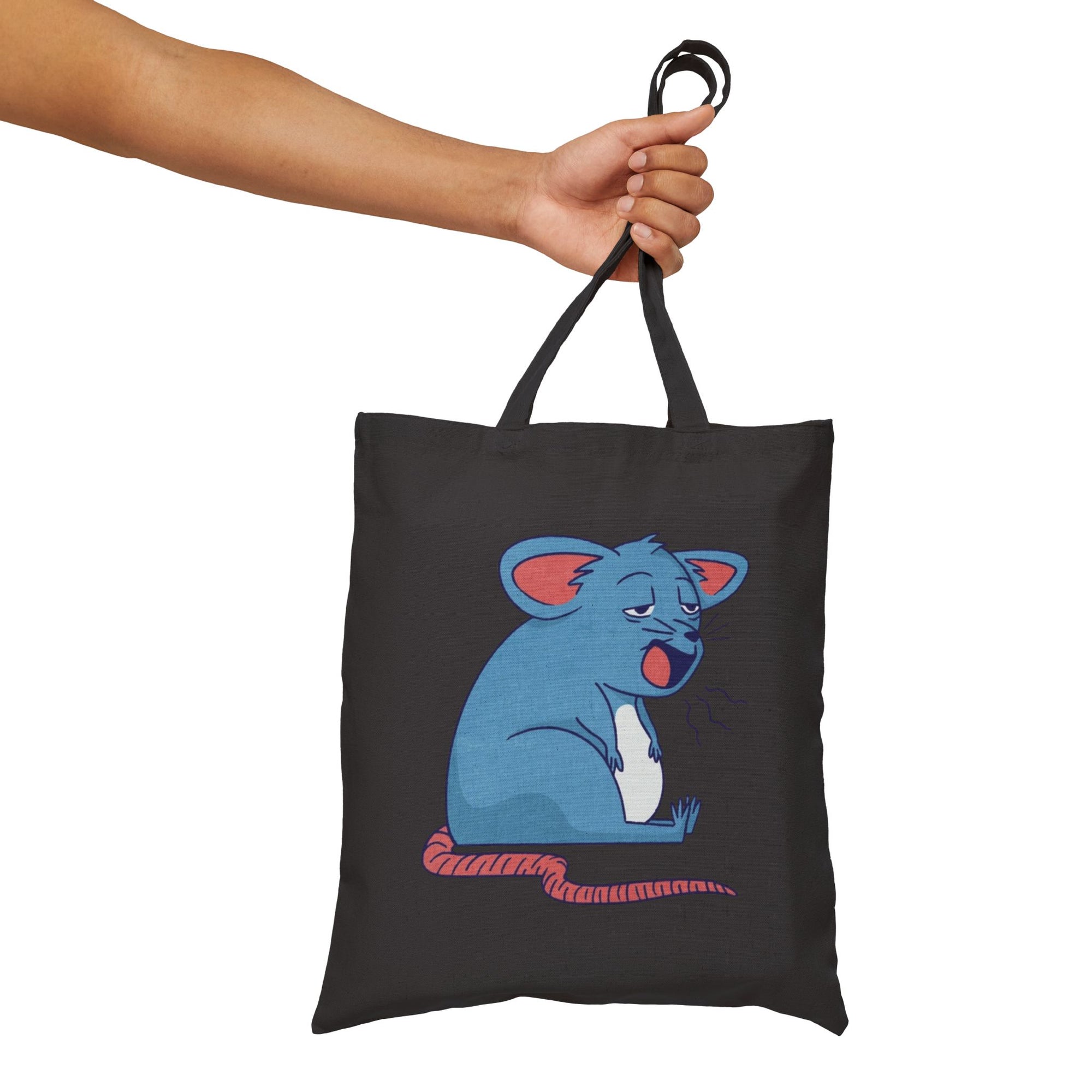 Grumpy Mouse Tote Bag - Gently Unhinged