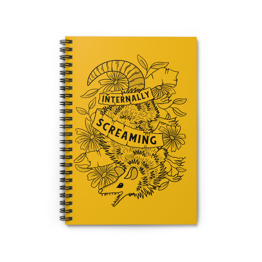 Internally Screaming Possum Notebook