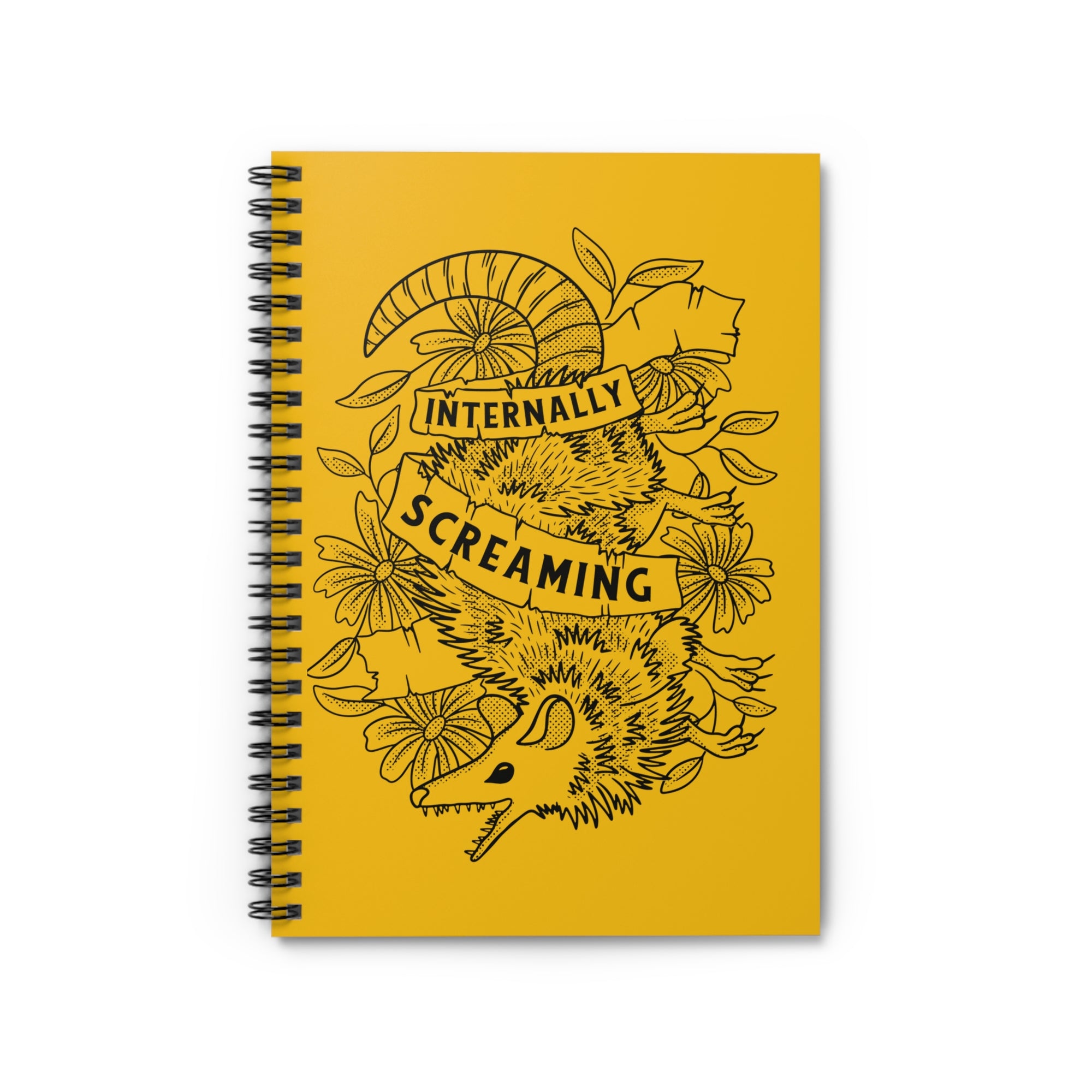 Internally Screaming Possum Notebook