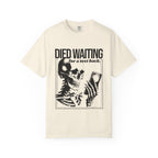 Died Waiting for a Text Back Skeleton Tee